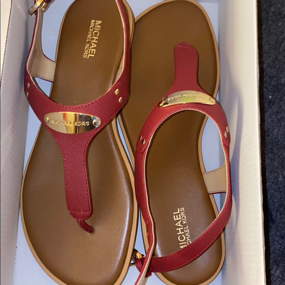 Mk sandals